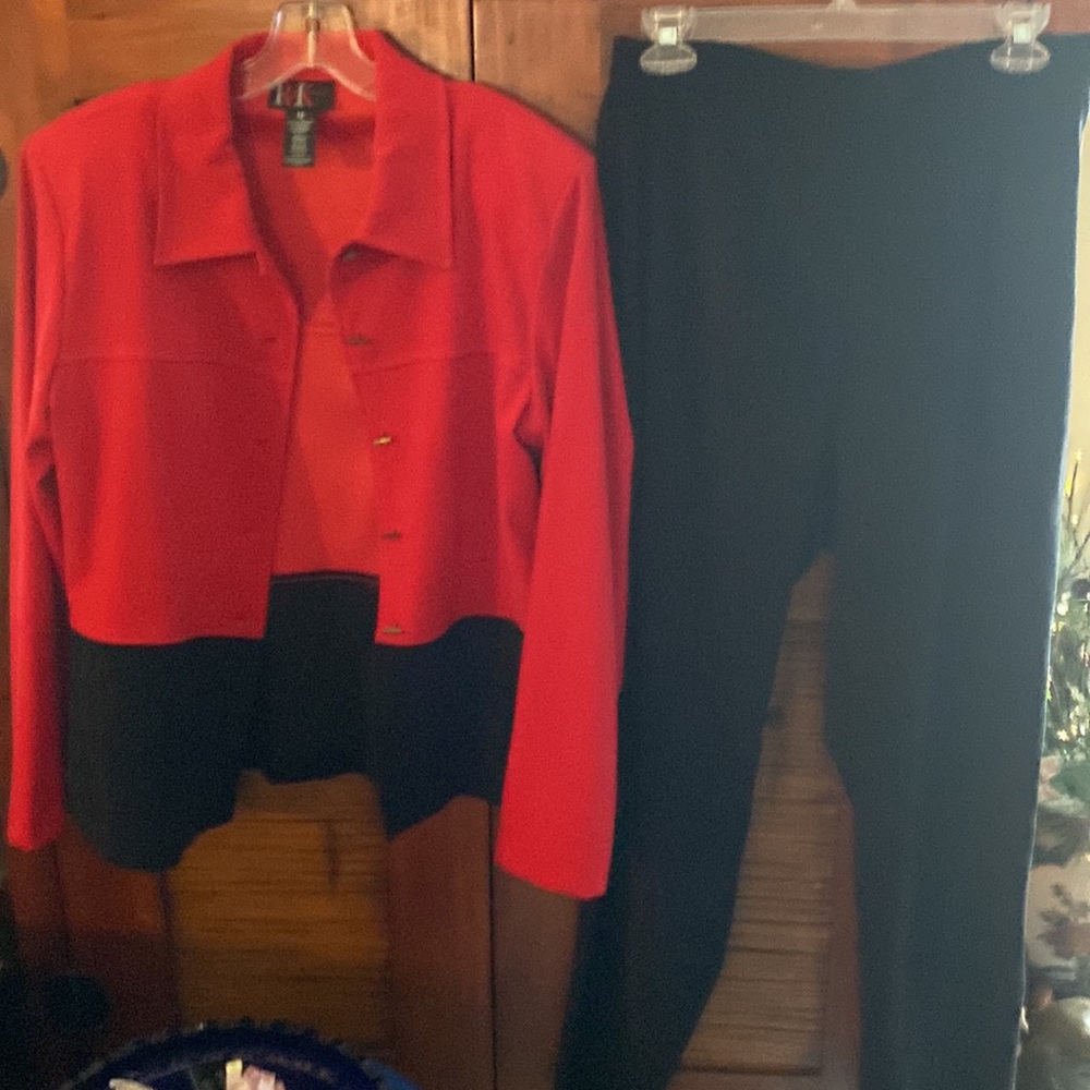 R&K 2 pc Velvet suit